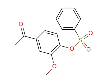 3-methoxy-4-benzenesulphonyloxy-acetophenone