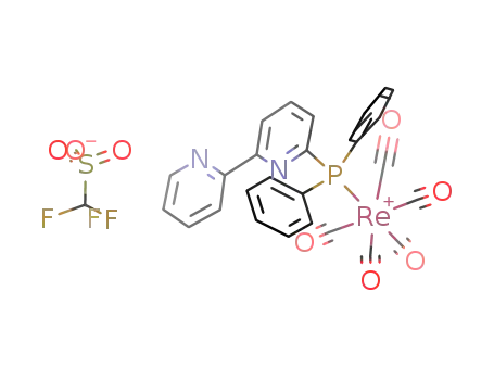 Re(κ1(P)-6-(diphenylphosphino)-2,2'-bipyridine)(CO)5][OTf]
