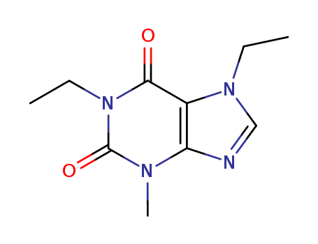 1H-Purine-2,6-dione,1,7-diethyl-3,7-dihydro-3-methyl- cas  54889-96-2