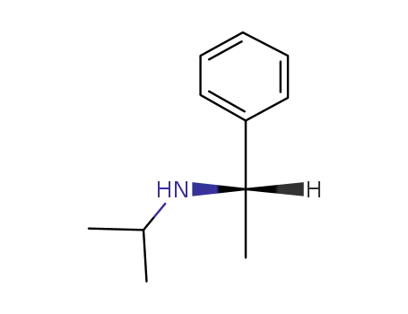 Molecular Structure of 19302-32-0 (Benzenemethanamine, a-methyl-N-(1-methylethyl)-, (S)-)