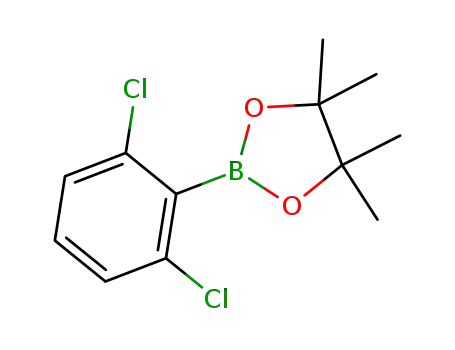 Molecular Structure of 69807-92-7 (1,3,2-Dioxaborolane, 2-(2,6-dichlorophenyl)-4,4,5,5-tetramethyl-)