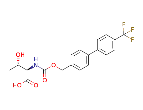 (2R,3S)-3-hydroxy-2-[[4-[4-(trifluoromethyl)-phenyl]-phenyl]-methoxycarbonylamino]-butanoic acid