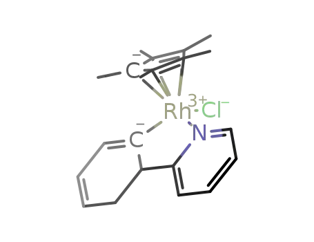[(η5-C5Me5)RhCl(2-(2'-pyridyl)phenyl)]