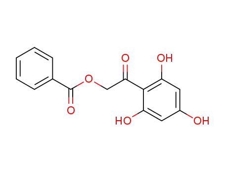 Molecular Structure of 65982-77-6 (BENZOYLOXYPHLORACETOPHENONE,OMEGA-(RG))