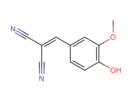 2-(4-hydroxy-3-methoxybenzylidene)malononitrile