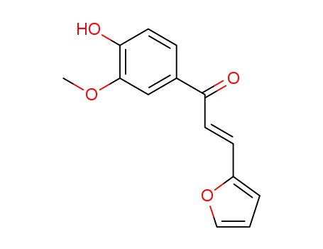(E)-3-(furan-2-yl)-1-(4-hydroxy-3-methoxyphenyl)prop-2-en-1-one
