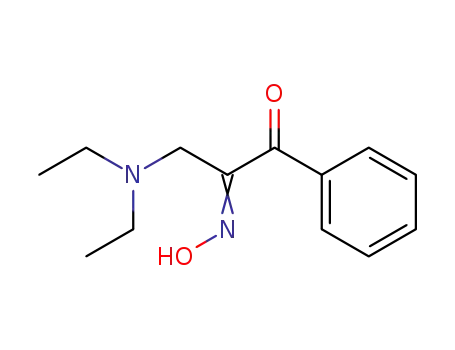 3-diethylamino-1-phenyl-propane-1,2-dione-2-oxime