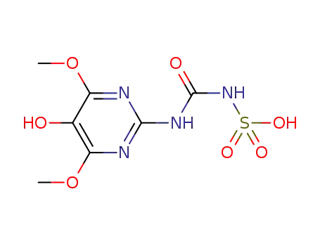 (5-hydroxy-4,6-dimethoxypyrimidin-2-yl)carbamoylsulfamic acid