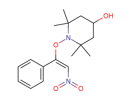 (E)-2,2,6,6-tetramethyl-1-((2-nitro-1-phenylvinyl)oxy)piperidin-4-ol