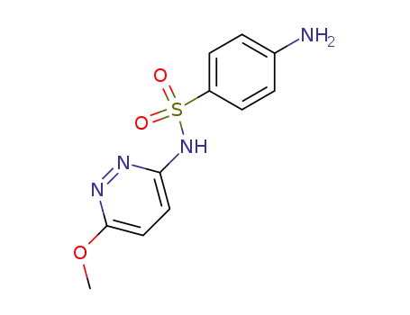 Molecular Structure of 80-35-3 (Sulfamethoxypyridazine)