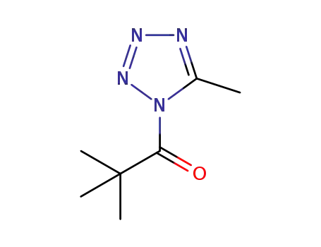 2,2-dimethyl-1-(5-methyl-1H-tetrazol-1-yl)propan-1-one