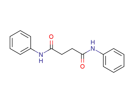 Molecular Structure of 15510-09-5 (Butanediamide,N1,N4-diphenyl-)
