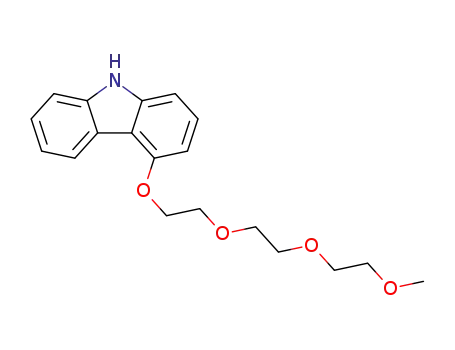 4-(2-(2-(2-methoxyethoxy)ethoxy)ethoxy)-9H-carbazole