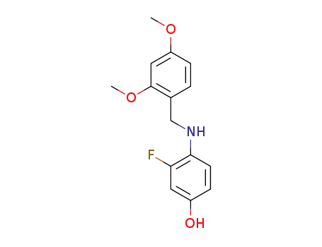 4-[(2,4-dimethoxybenzyl)amino]-3-fluorophenol