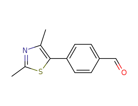 4-(2, 4-dimethylthiazol-5-yl)benzaldehyde