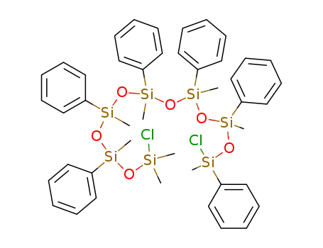 1.13-Dichlor-1.1.3.5.7.9.11.13-octamethyl-3.5.7.9.11.13-hexaphenyl-heptasiloxan