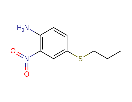 2-nitro-4-propylsulfanylaniline cas no. 54393-89-4 98%