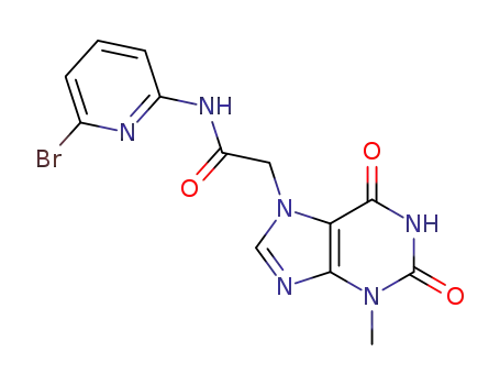 N-(6-bromopyridin-2-yl)-2-(3-methyl-2,6-dioxo-1,2,3,6-tetrahydro-purin-7-yl)acetamide