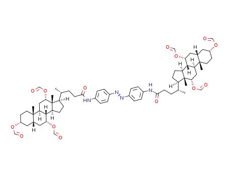 N,N'-bis(3α,7α,12α-O-triformylcholyl)-azobenzene-4,4'-diamine