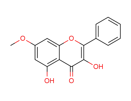 Molecular Structure of 480-14-8 (3,5-DIHYDROXY-7-METHOXYFLAVONE)
