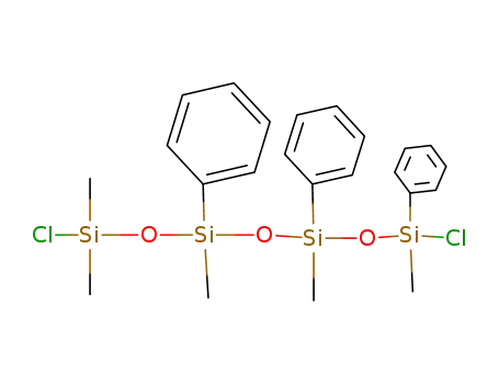 1.7-Dichlor-1.1.3.5.7-pentamethyl-3.5.7-triphenyl-tetrasiloxan