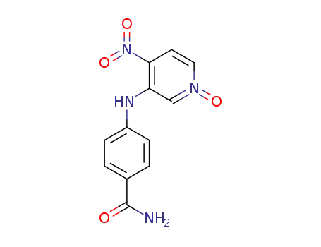 3-((4-carbamoylphenyl)amino)4-nitropyridine 1-oxide