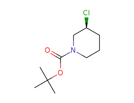 t-butyl-3(S)-chloro-piperidine-1-carboxylate