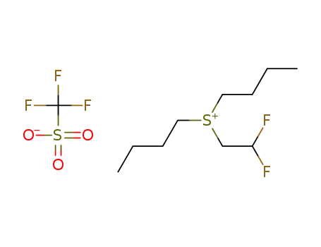 dibutyl(2,2-difluoroethyl)sulfonium trifluoromethanesulfonate
