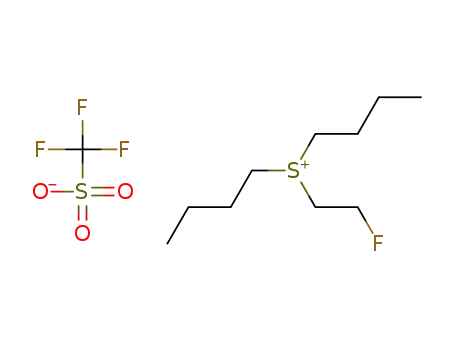 dibutyl(2-fluoroethyl)sulfonium trifluoromethanesulfonate