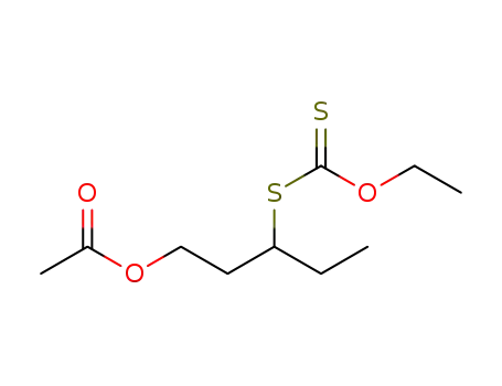 3-((ethoxycarbonothioyl)thio)pentyl acetate
