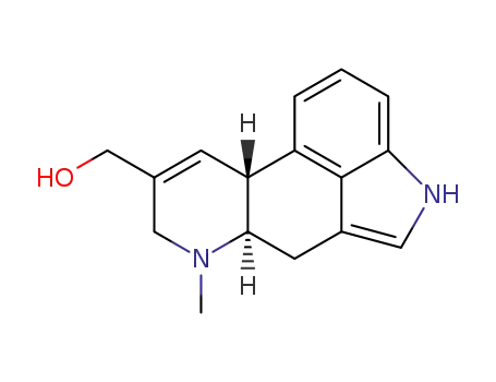 Molecular Structure of 548-43-6 (elymoclavine)