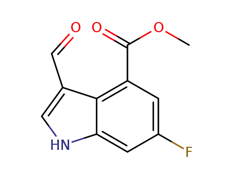 6-fluoro-3-carbaldehyde-1H-indole-4-carboxylic acid methyl ester