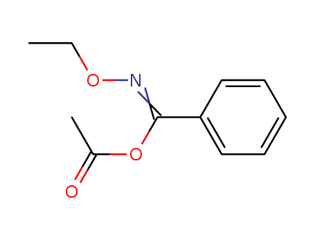 (N-ethoxy-benzimidic acid )-acetic acid-anhydride