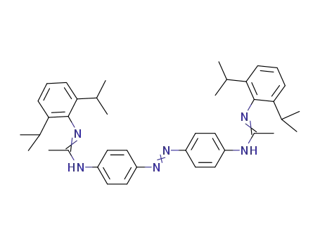 N,N'-(diazene-1,2-diylbis(4,1-phenylene))bis(N'-2,6-diisopropylphenyl)acetimidamide