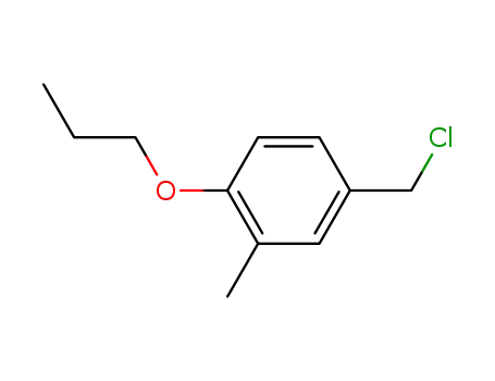 3-methyl-4-propoxybenzyl chloride