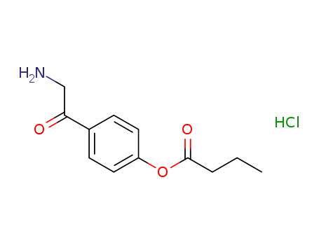 4-(2-aminoacetyl)phenyl ethylacetate hydrochloride
