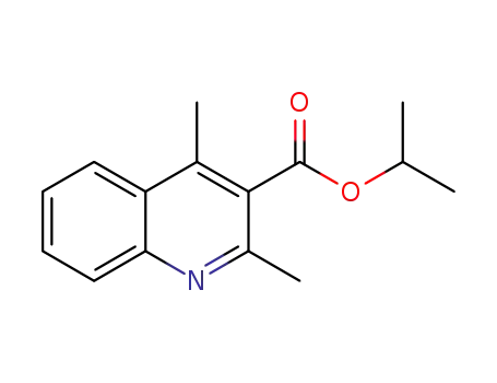 iso-propyl 2,4-dimethylquinoline-3-carboxylate
