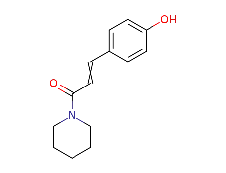 3-(4-hydroxyphenyl)-1-(piperidin-1-yl)prop-2-en-1-one
