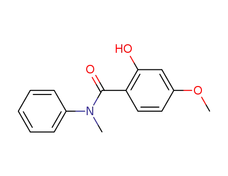 2-hydroxy-4-methoxy-benzoic acid-(N-methyl-anilide)