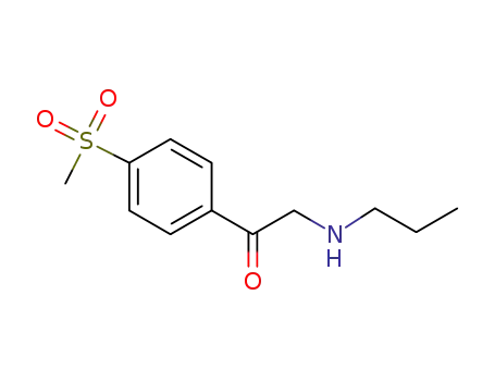 2-n-propylamino-1-p-methylsulfonylacetophenone