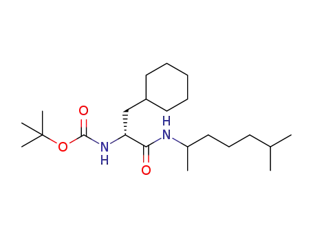 tert-butyl N-[(1R)-1-(cyclohexylmethyl)-2-(1,5-dimethylhexylamino)-2-oxoethyl]carbamate