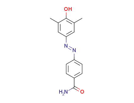 (E)‑4‑((4‑hydroxy‑3,5‑dimethylphenyl)diazenyl)benzamide