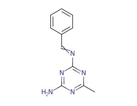 2-amino-4-benzylideneamino-6-methyl[1,3,5]triazine