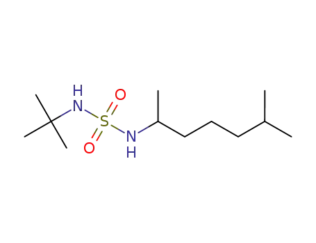 N-tert-butyl-N'-(6-methylhept-2-yl)sulfamide