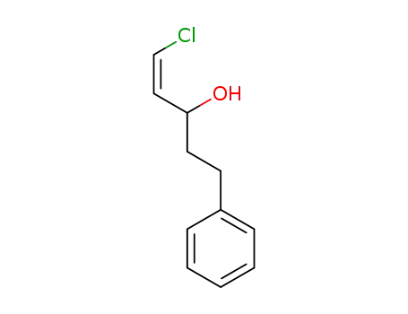 (Z)-1-chloro-5-phenylpent-1-en-3-ol