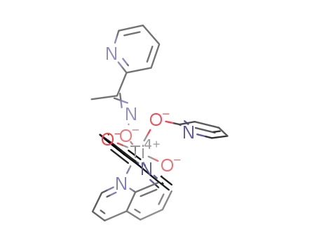 2-acetylpyridineoximato-2-pyridineato-bis(8-quinolinato)titanium(IV)