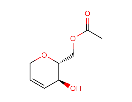 6-O-acetyl-1,5-anhydro-2,3-dideoxy-D-erythro-hex-2-enitol