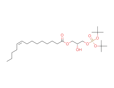 (2R)-3-[(di-tert-butoxyphosphoryl)oxy]-2-hydroxypropyl (9Z)-tetradec-9-enoate