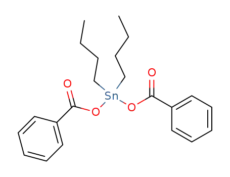 Molecular Structure of 5847-54-1 (Bis（benzoiloxy）dibutyltin)
