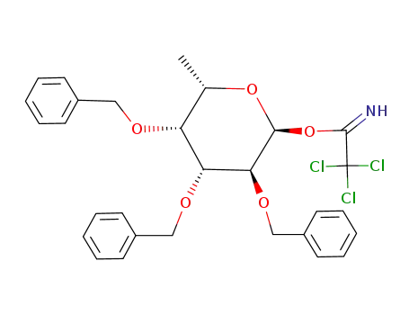 O-(2,3,4-tri-O-benzyl-α-L-fucopyranosyl)trichloroacetimidate
